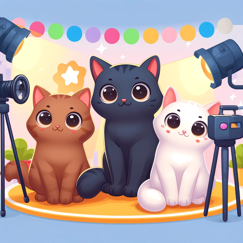 Cats filming